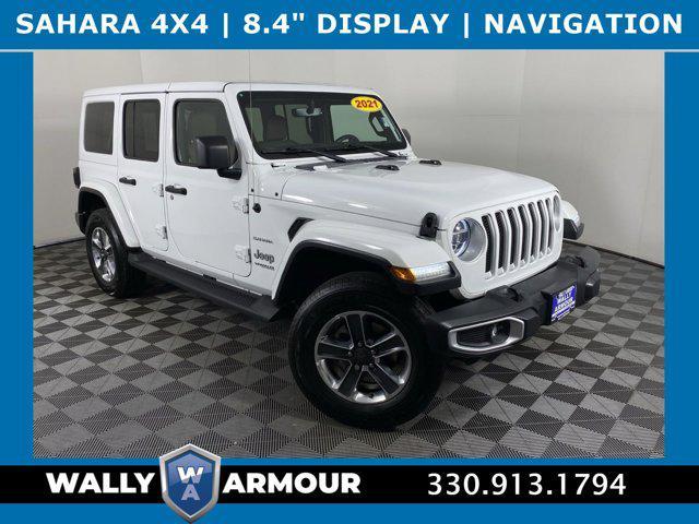 used 2021 Jeep Wrangler Unlimited car, priced at $32,000