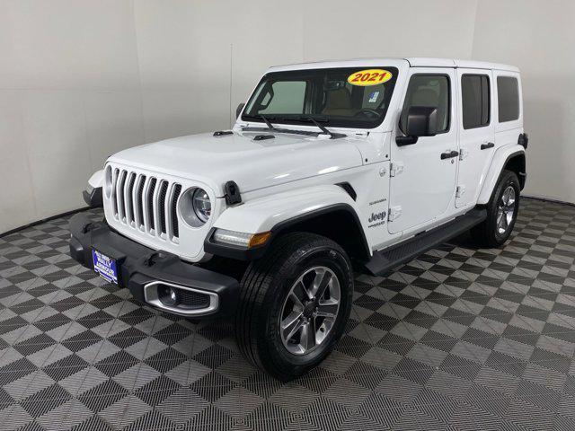 used 2021 Jeep Wrangler Unlimited car, priced at $32,000