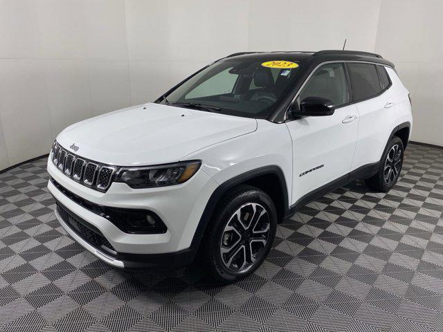 used 2023 Jeep Compass car, priced at $27,000