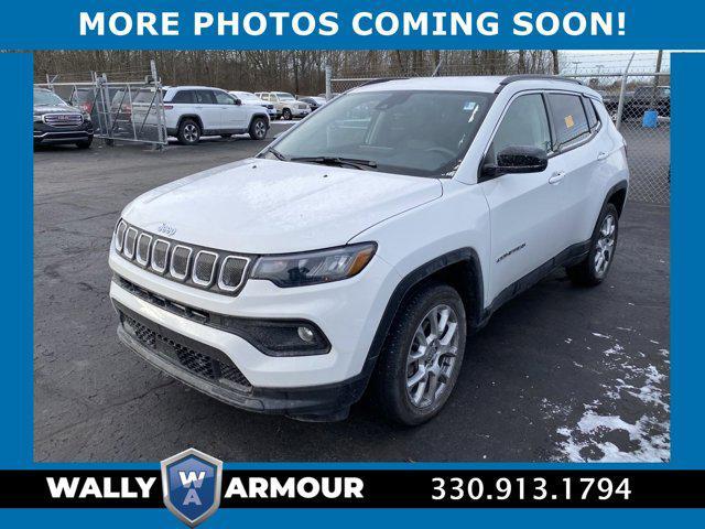 used 2022 Jeep Compass car, priced at $22,300