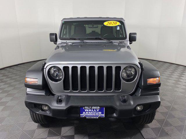 used 2020 Jeep Wrangler Unlimited car, priced at $26,500