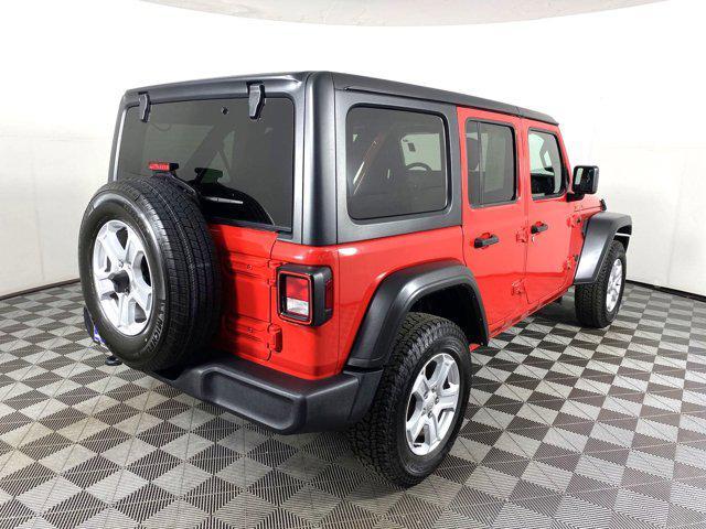 used 2022 Jeep Wrangler Unlimited car, priced at $28,100