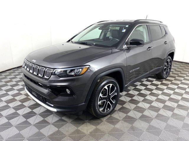 used 2022 Jeep Compass car, priced at $22,600