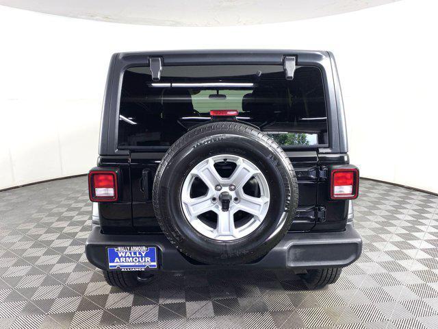 used 2021 Jeep Wrangler Unlimited car, priced at $30,900
