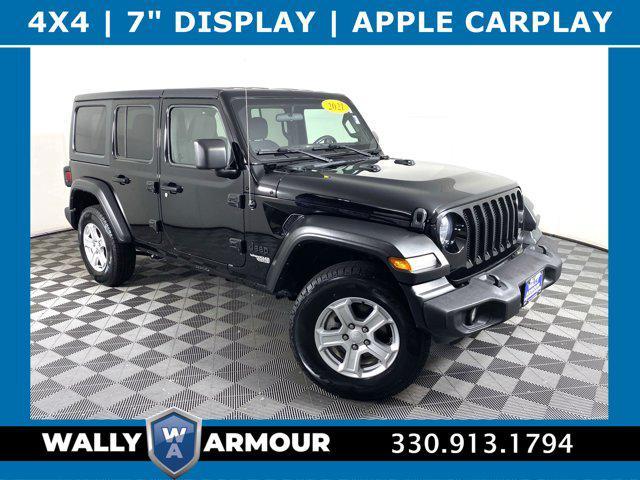 used 2021 Jeep Wrangler Unlimited car, priced at $30,900