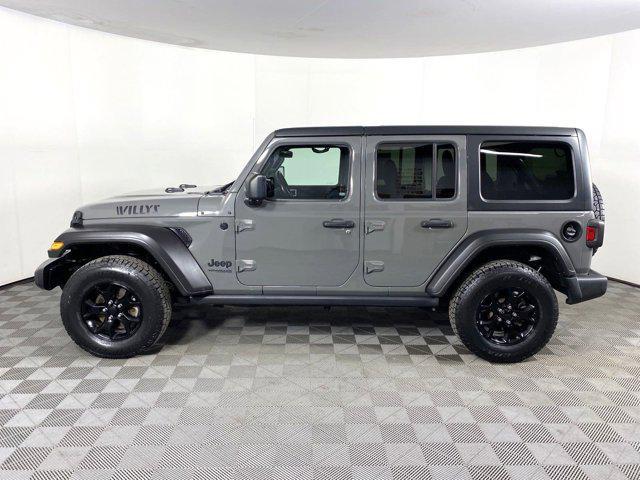 used 2021 Jeep Wrangler car, priced at $31,900