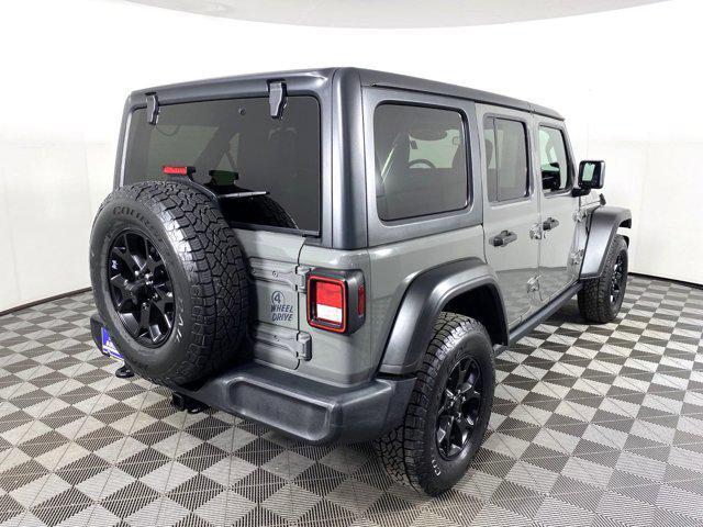 used 2021 Jeep Wrangler car, priced at $31,900