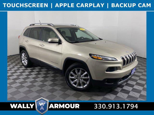 used 2015 Jeep Cherokee car, priced at $14,350