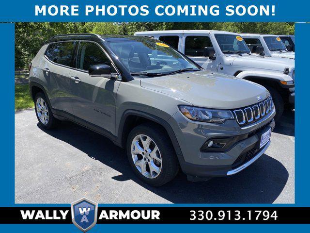 used 2022 Jeep Compass car, priced at $22,600