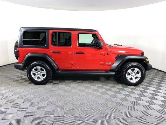 used 2021 Jeep Wrangler Unlimited car, priced at $31,300