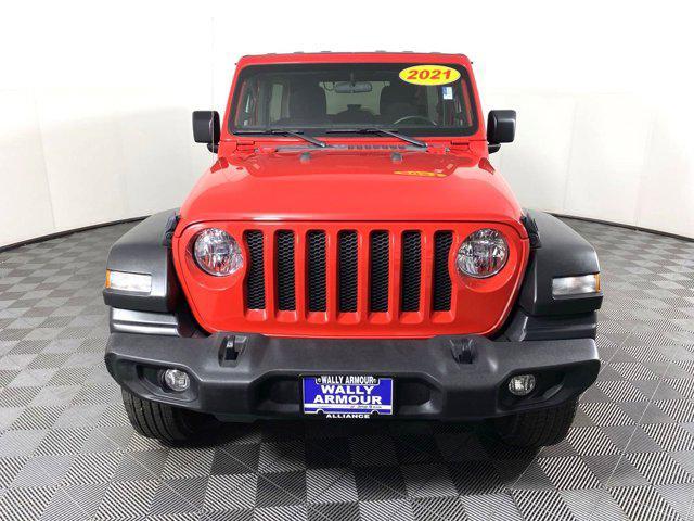 used 2021 Jeep Wrangler Unlimited car, priced at $31,300