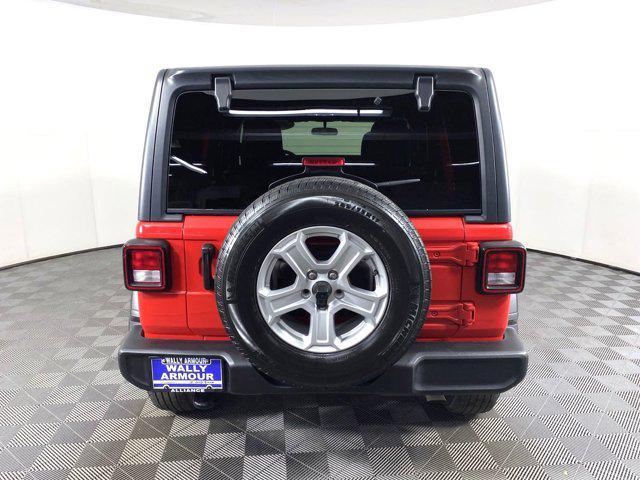 used 2021 Jeep Wrangler Unlimited car, priced at $31,300