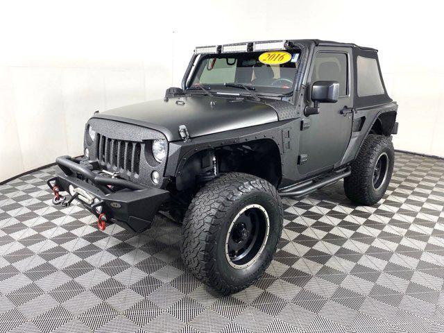 used 2016 Jeep Wrangler car, priced at $18,900