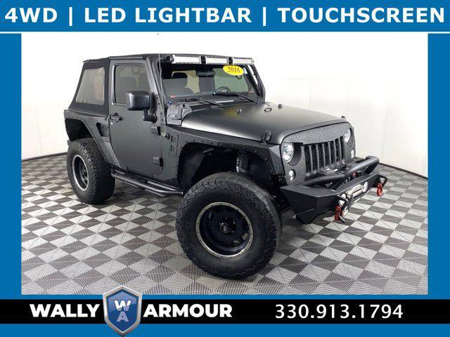 used 2016 Jeep Wrangler car, priced at $18,900