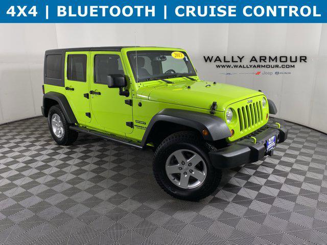 used 2013 Jeep Wrangler Unlimited car, priced at $14,300