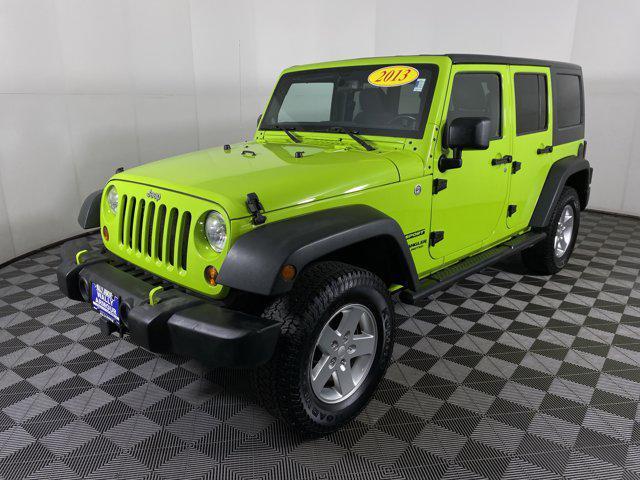 used 2013 Jeep Wrangler Unlimited car, priced at $14,600