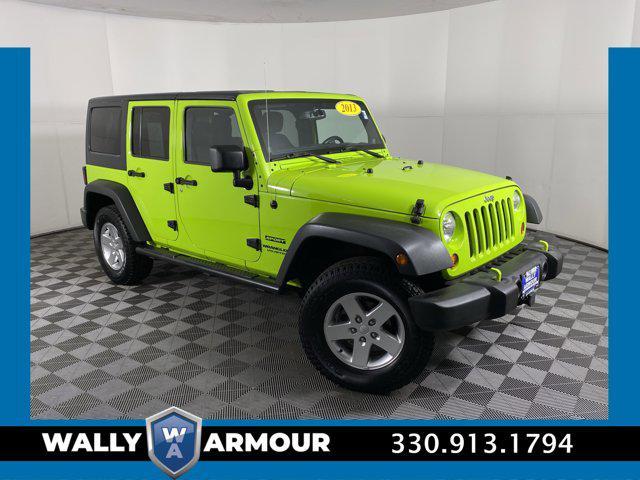 used 2013 Jeep Wrangler Unlimited car, priced at $14,600