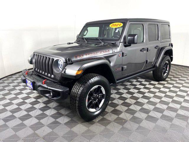 used 2021 Jeep Wrangler Unlimited car, priced at $37,500