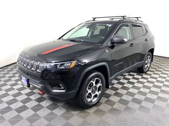 used 2022 Jeep Compass car, priced at $22,700