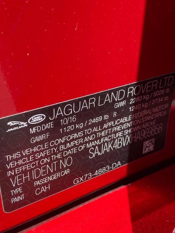 used 2017 Jaguar XE car