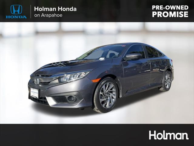 used 2018 Honda Civic car, priced at $19,177