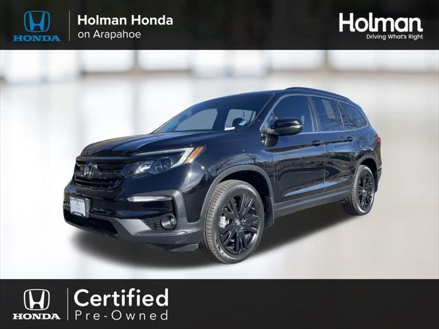 used 2022 Honda Pilot car, priced at $34,491