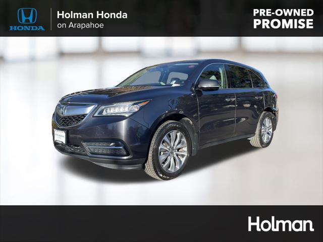 used 2015 Acura MDX car, priced at $16,990