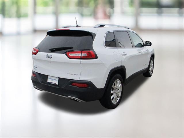 used 2017 Jeep Cherokee car, priced at $18,466