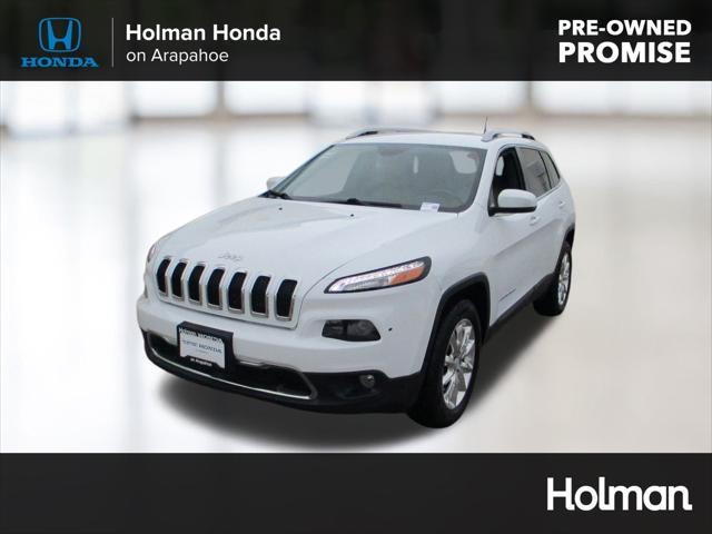 used 2017 Jeep Cherokee car, priced at $18,466