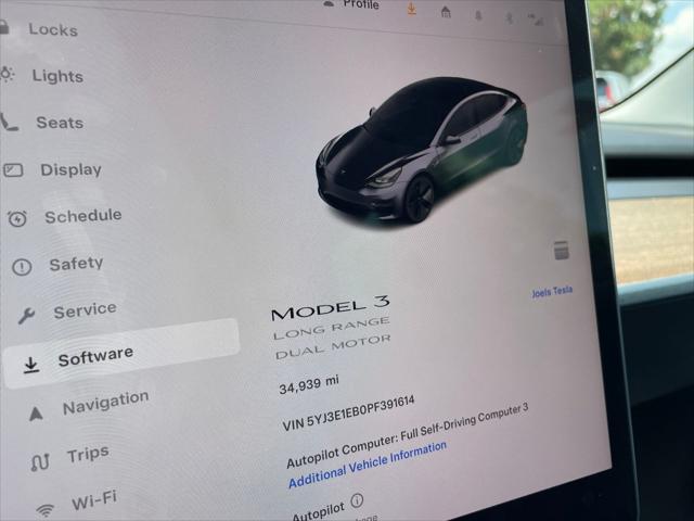 used 2023 Tesla Model 3 car, priced at $27,199