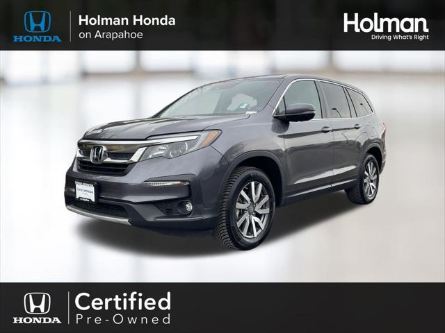 used 2021 Honda Pilot car, priced at $25,789