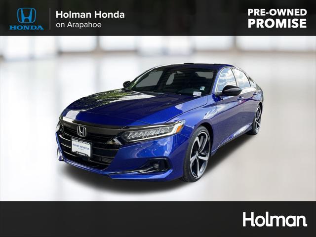used 2021 Honda Accord car, priced at $26,390