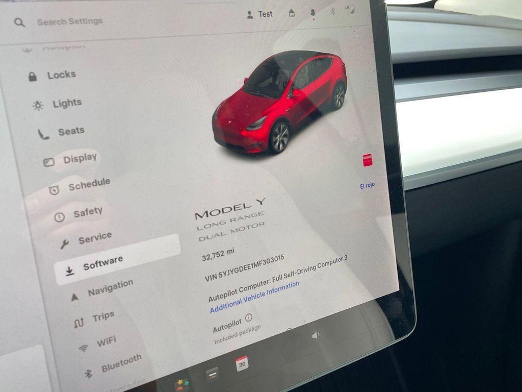 used 2021 Tesla Model Y car, priced at $27,650