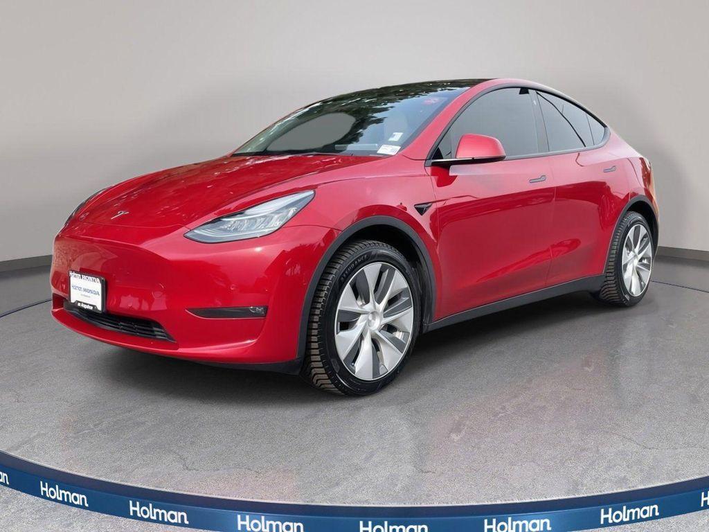 used 2021 Tesla Model Y car, priced at $27,650