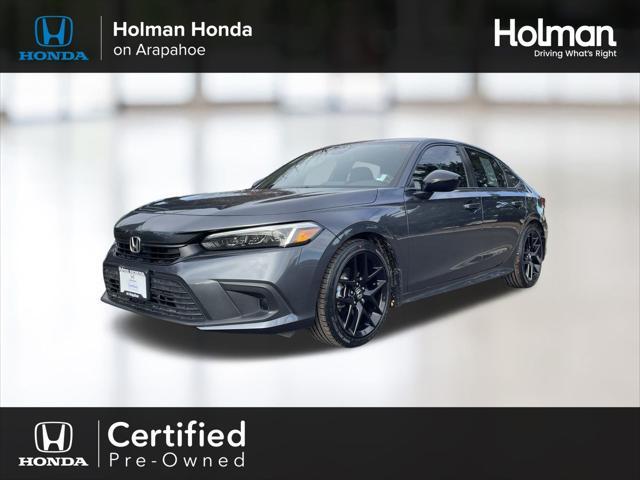 used 2022 Honda Civic car, priced at $23,589