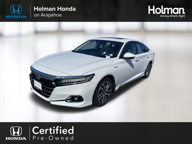 used 2022 Honda Accord Hybrid car, priced at $29,291