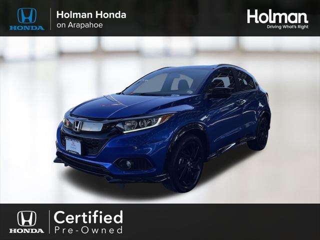 used 2021 Honda HR-V car, priced at $21,450