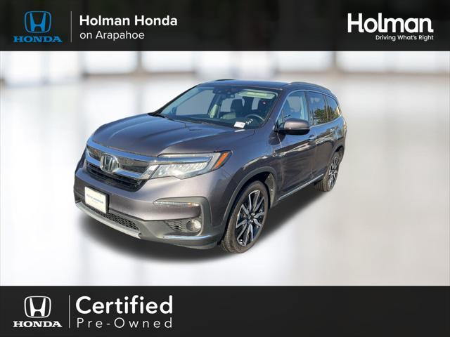 used 2022 Honda Pilot car, priced at $39,990