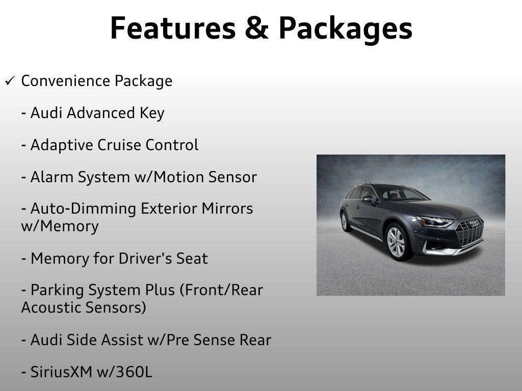 used 2023 Audi A4 allroad car, priced at $44,899