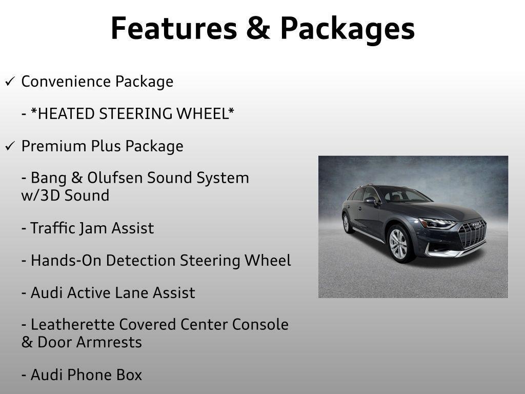 used 2023 Audi A4 allroad car, priced at $44,899