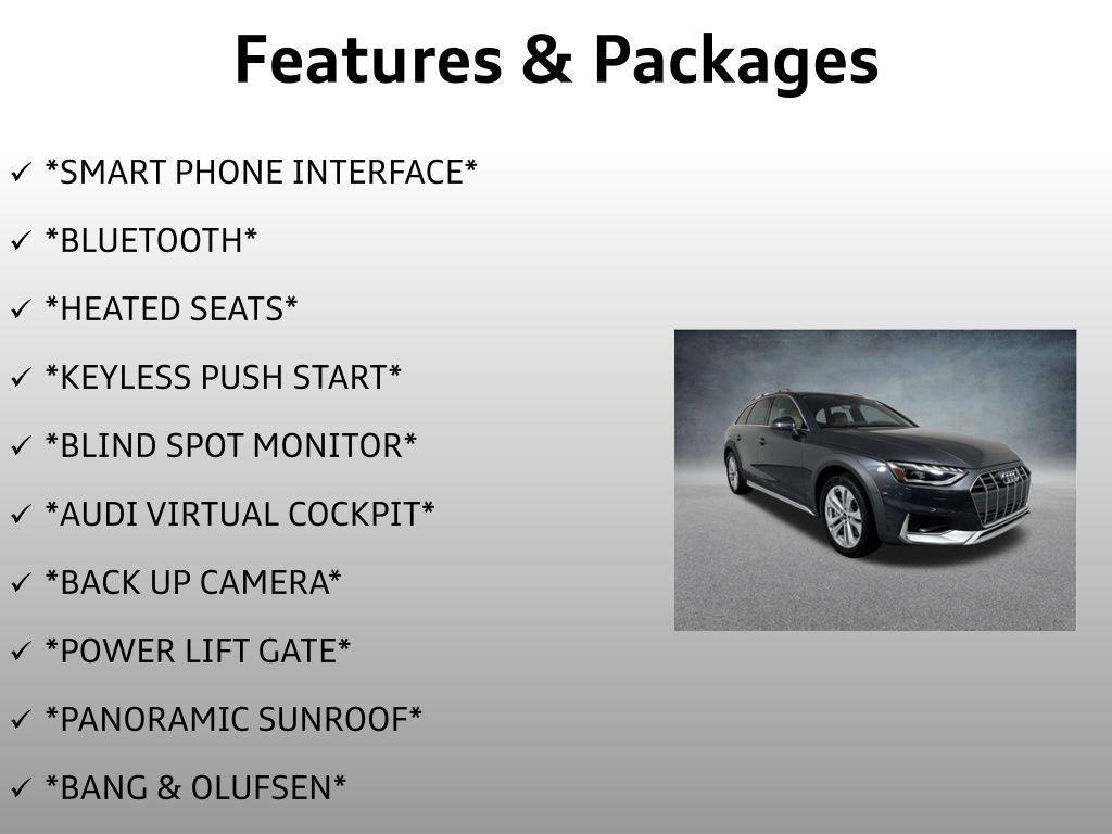 used 2023 Audi A4 allroad car, priced at $44,899