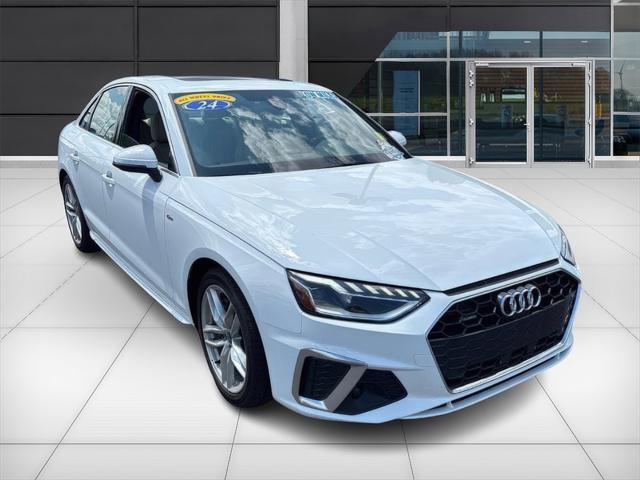used 2024 Audi A4 car, priced at $35,999