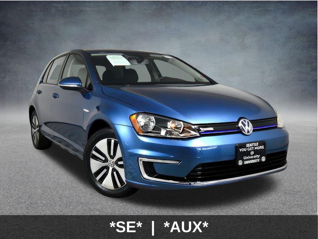 used 2016 Volkswagen e-Golf car, priced at $9,799
