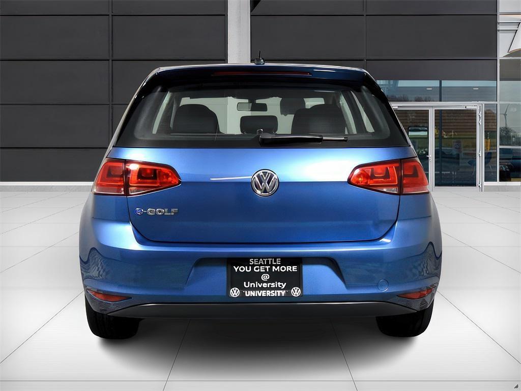 used 2016 Volkswagen e-Golf car, priced at $10,599