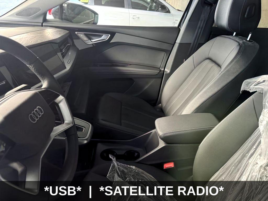 used 2025 Audi Q4 e-tron car, priced at $42,499