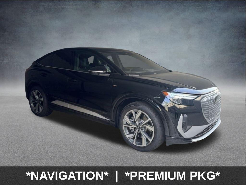 used 2025 Audi Q4 e-tron car, priced at $42,499