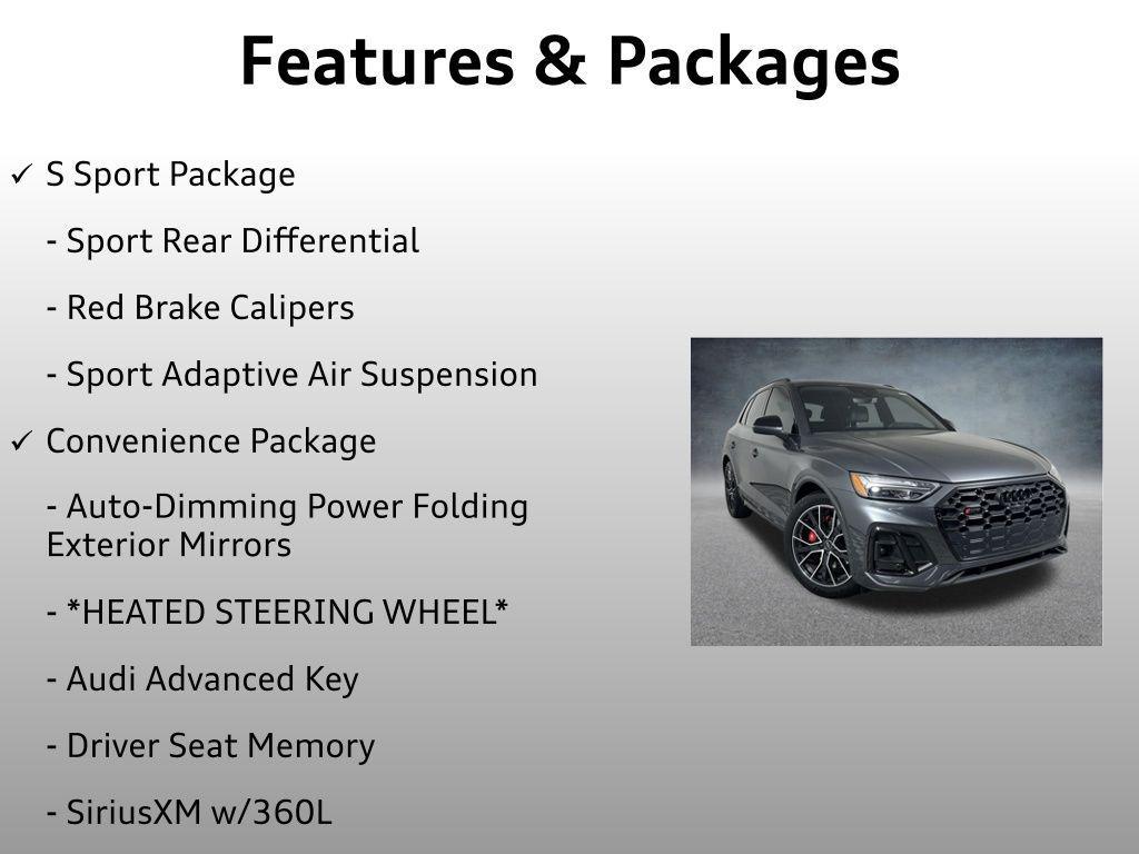 used 2023 Audi SQ5 car, priced at $43,499