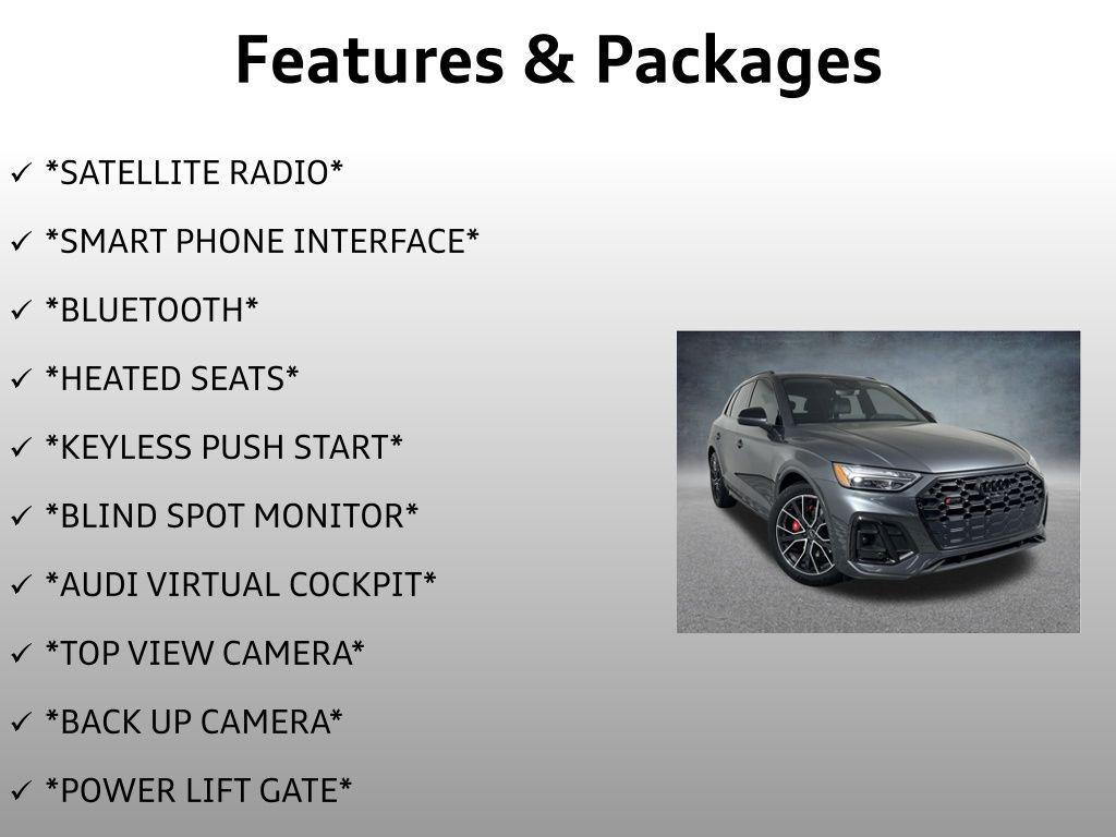 used 2023 Audi SQ5 car, priced at $43,499