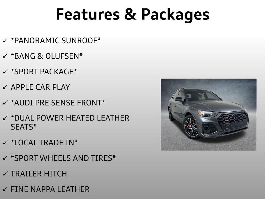 used 2023 Audi SQ5 car, priced at $43,499