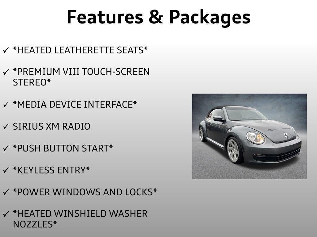 used 2013 Volkswagen Beetle car, priced at $14,499